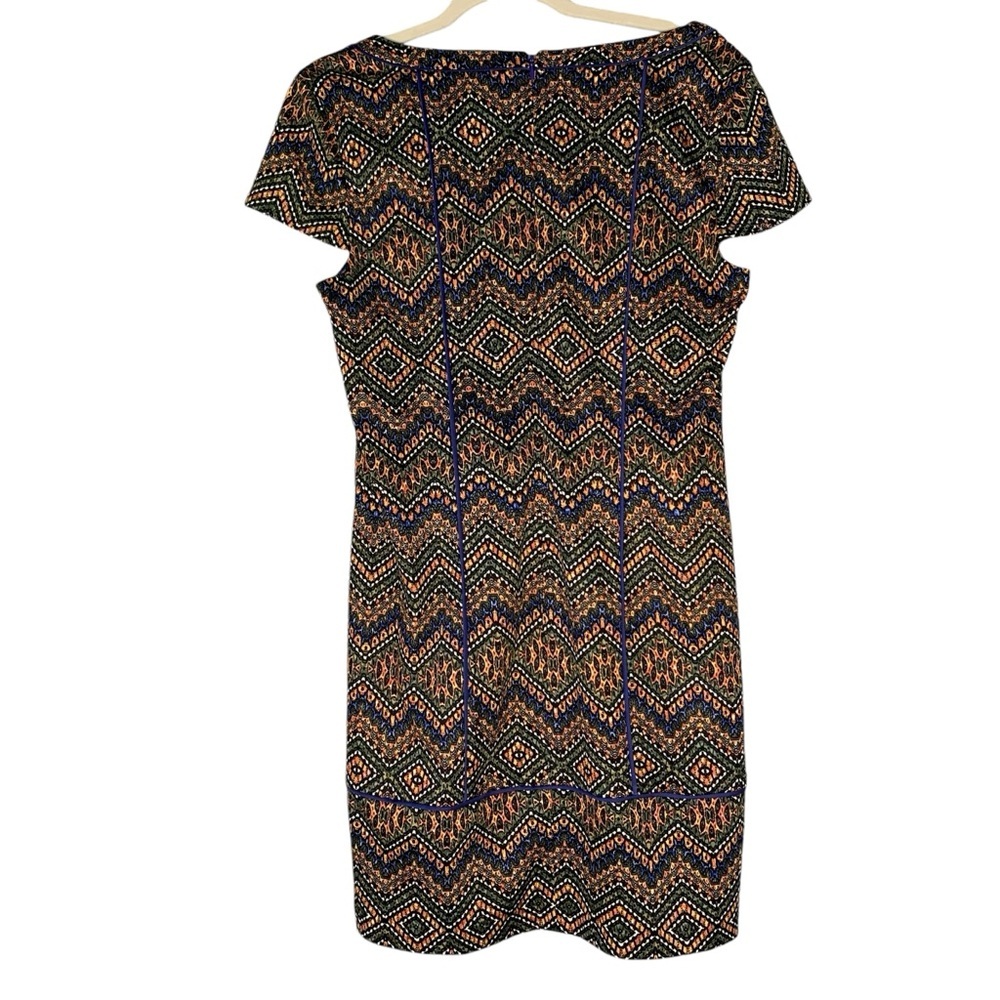 Marc New York/Andrew Marc Multi Color Chevron Shi… - image 2